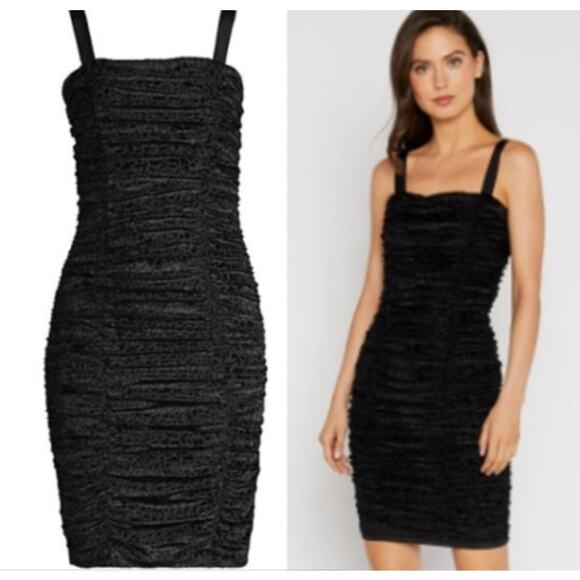 LIKELY Alene Leopard Burnout Bodycon Dress - Picture 1 of 8